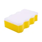 DH-A3-2 custom shaped melamine sponge pu cleaning whitening sponge