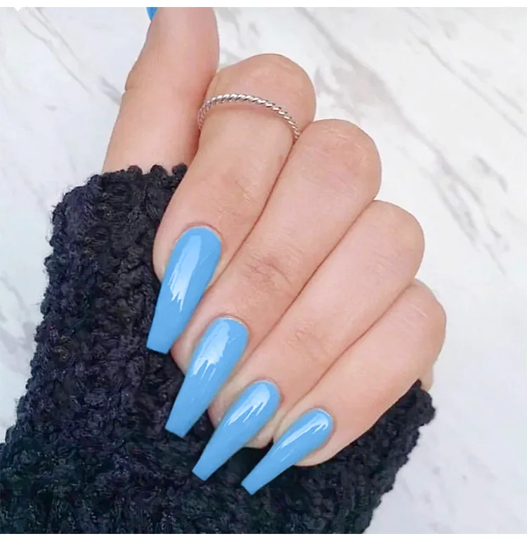 New Design Long Square Full Cover Press On false Gel Natural Light White Best false Nail
New Design Long Square Full Cover Press On false Gel Natural Light White Best false Nail