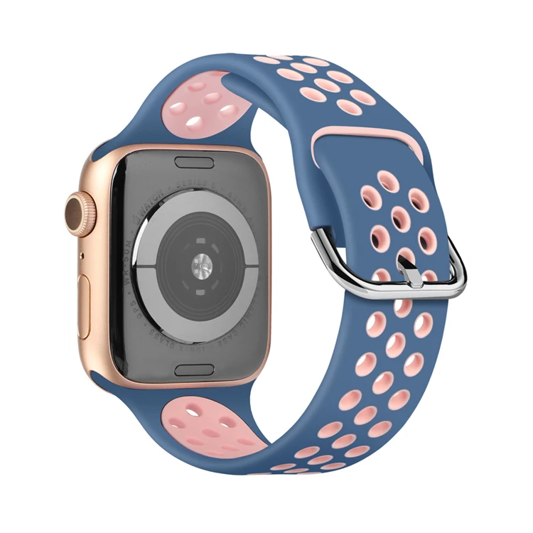 Designer Silicone Smart Wrist Watch Bands for Apple Watch Rubber Strap for Iphone Iwatch Wristband 38 40 42 44 mm, As per picture
Designer Silicone Smart Wrist Watch Bands for Apple Watch Rubber Strap for Iphone Iwatch Wristband 38 40 42 44 mm, As per picture