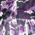 Fur Faux Fur Manufacturer Jacquard Long Pile Tip Dyed Faux Fur For Garment Fur Fabric