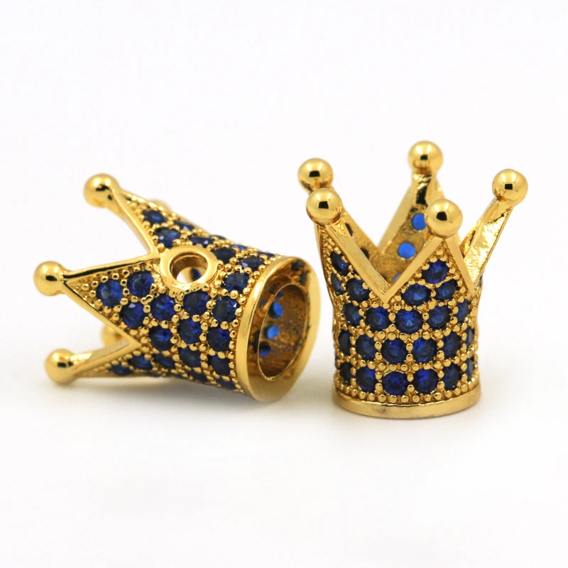 Colorful Cubic zirconia micro-pave crown Gold-plated copper jewelry components Jewelry accessories FIT bracelet necklace
Colorful Cubic zirconia micro-pave crown Gold-plated copper jewelry components Jewelry accessories FIT bracelet necklace