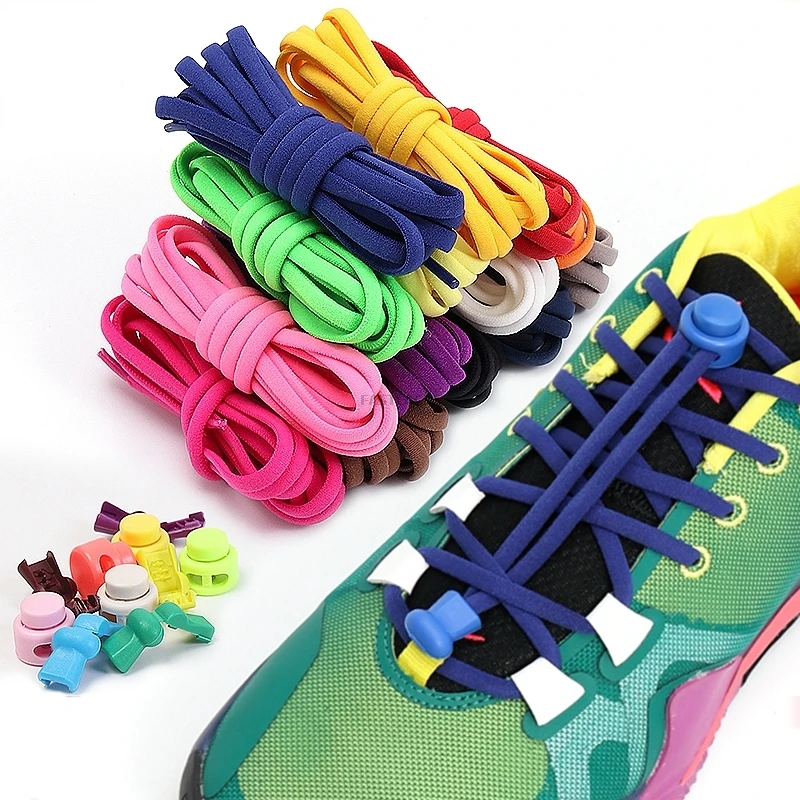 1Pair Spring Lock Shoelaces No Tie Shoelaces Sports Elastic Shoelace Suitable For All Shoes Lazy Laces Sneaker Shoe Accessories
1Pair Spring Lock Shoelaces No Tie Shoelaces Sports Elastic Shoelace Suitable For All Shoes Lazy Laces Sneaker Shoe Accessories