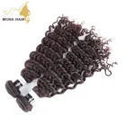Fast shipping pure virgin human hair full cuticle curl hold for long time Indian african curly weft hair extensions