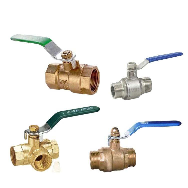 wholesale handle brass material gas valve types