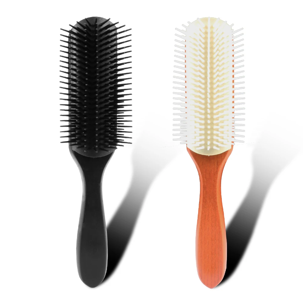 Styling brush On Dry Hair 9 rows heat resistant hair straightening detangling Brush, Customized color
Styling brush On Dry Hair 9 rows heat resistant hair straightening detangling Brush, Customized color