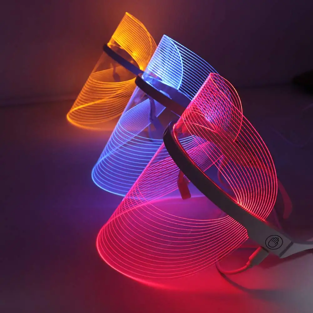 korean home use 3 color led red blue yellow Beauty Photon tender Skin light therapy face mask
korean home use 3 color led red blue yellow Beauty Photon tender Skin light therapy face mask