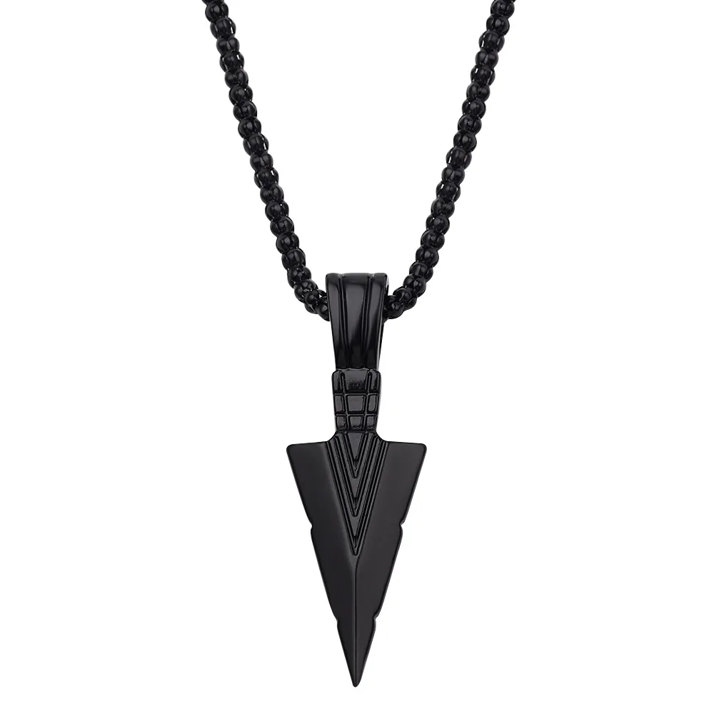 Design Matte Black Long with Arrow Chain Hip Hop Punk Rock Christmas Halloween Pendant Necklace Jewelry Gift For Men Women, Gold;silver
Design Matte Black Long with Arrow Chain Hip Hop Punk Rock Christmas Halloween Pendant Necklace Jewelry Gift For Men Women, Gold;silver