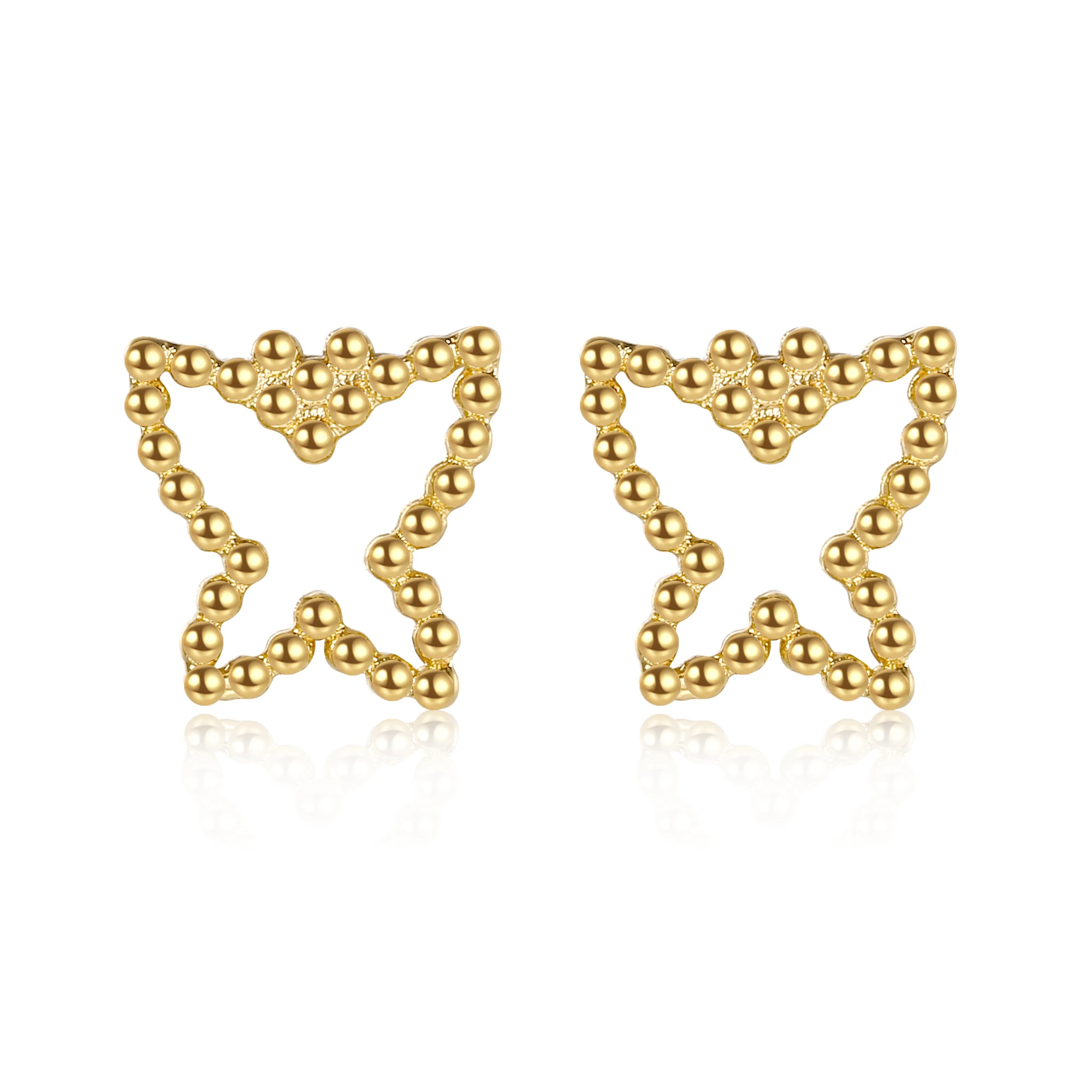 18k Gold Plated Butterfly Earrings Stud Earrings Fashion Women's Earrings Popular Jewelry Wholesale, Golden
18k Gold Plated Butterfly Earrings Stud Earrings Fashion Women's Earrings Popular Jewelry Wholesale, Golden