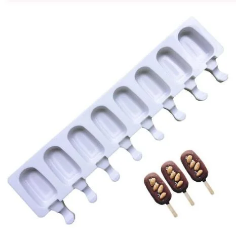 Silicon Popsicle mold homemade Popsicle kitchen utensils 8 even resin silicone ice cream molds, Translucency
Silicon Popsicle mold homemade Popsicle kitchen utensils 8 even resin silicone ice cream molds, Translucency