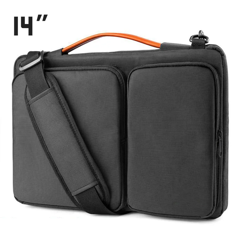Black Zipper Carry Handle Briefcase Business Travel Laptop Sleeve With Shoulder Strap 14 15.6 Inch For Microsoft Surface
Black Zipper Carry Handle Briefcase Business Travel Laptop Sleeve With Shoulder Strap 14 15.6 Inch For Microsoft Surface