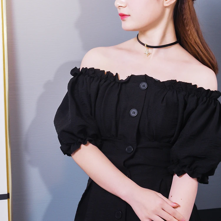 In Stock High Fashion Jewelry Star Leather Necklace Unisex Trendy Minimalist Style High-Grade Quality choker
In Stock High Fashion Jewelry Star Leather Necklace Unisex Trendy Minimalist Style High-Grade Quality choker