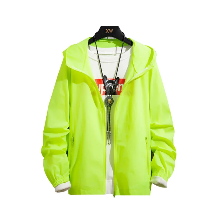 Summer thin breathable sunblock for men plus fat plus size sports leisure trend handsome jacket
Summer thin breathable sunblock for men plus fat plus size sports leisure trend handsome jacket