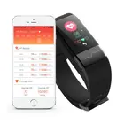 2 Call Bt Bm08 Ecg Wristwatch Ip67 Waterproof Watch Oem For 2020 New 2 In 1 Bluetooth Smart Bracelet