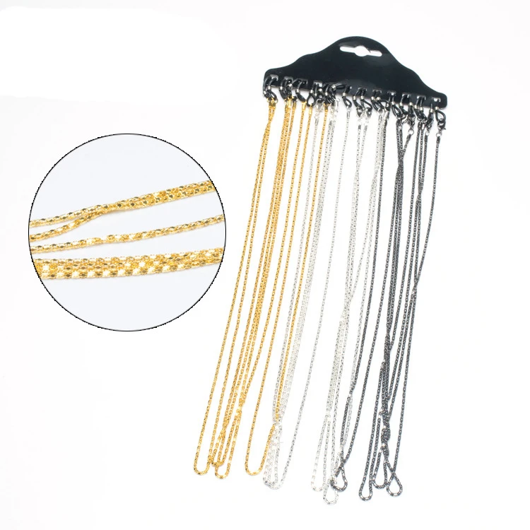 Fashion Anti-Fall Metal Hollow Sunglasses Rope Glasses Strap Eyeglass Chain, 3 color optional
Fashion Anti-Fall Metal Hollow Sunglasses Rope Glasses Strap Eyeglass Chain, 3 color optional