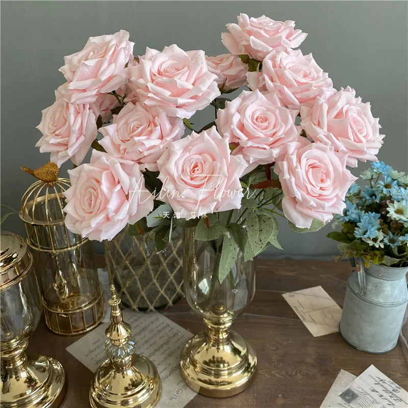 C-R033 roses bouquet artificial flower Silk Plastic Roses Bridal Wedding Bouquet for Home Garden Party Wedding
C-R033 roses bouquet artificial flower Silk Plastic Roses Bridal Wedding Bouquet for Home Garden Party Wedding