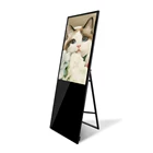 Small lcd advertising display wifi advertising player easy use and move