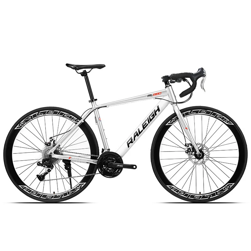 Road bike 24 speed bicycle double disc brake male and female student bicycles with curved handlebar racing, 3colors
Road bike 24 speed bicycle double disc brake male and female student bicycles with curved handlebar racing, 3colors