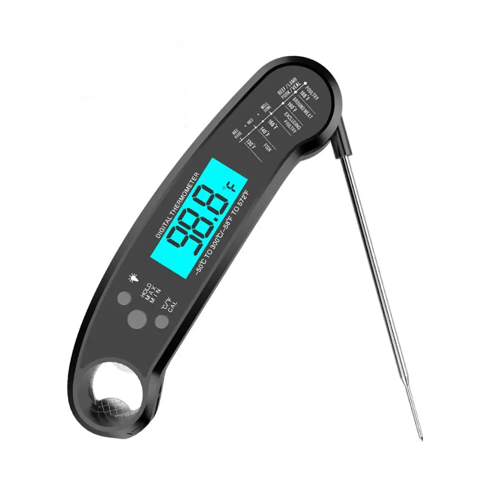 New upgrade ultra fast digital BBQ Meat Thermometer Cooking Food thermometer for left hand
New upgrade ultra fast digital BBQ Meat Thermometer Cooking Food thermometer for left hand