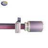 Aluminum extrusion hollow tube for curtain poles track profile