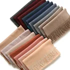 2019 Latest Warm Autumn Winter 100% Pure Scarf Cashmere Shawl For Women
