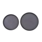 Restaurant Dinner Round Rectangle Plastic Non Slip Serving Tray