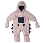Online Wholesale Clothes Boutique Designer Dinosaur Cute Newborn Winter Wear Cheap Unisex Baby Rompers