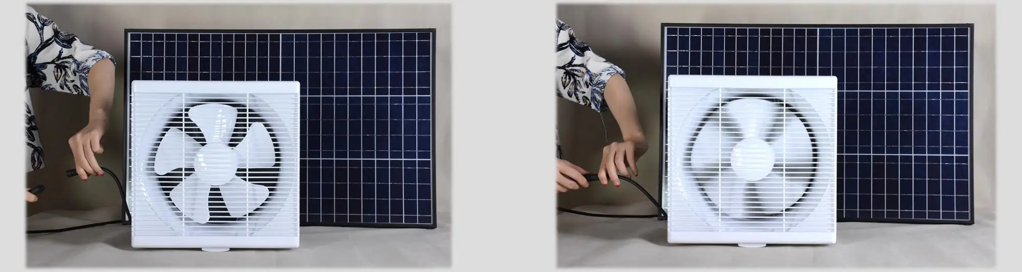 Ventilation Fan, Wall, Solar - detail 14