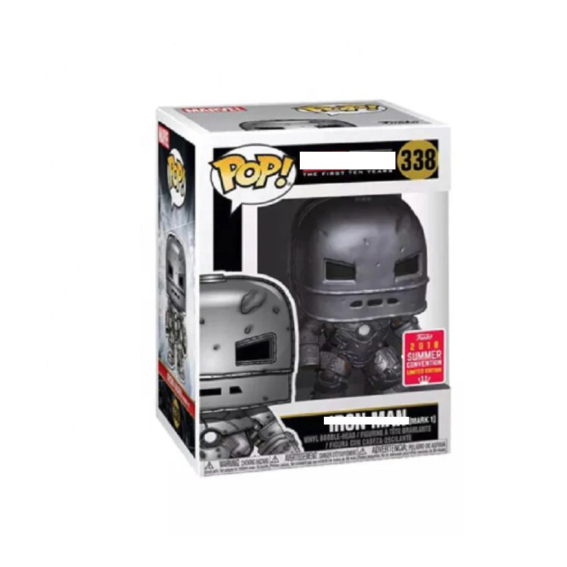 FUNKO POP Ironman Steel armor #338 Metallic gray Vinyl Doll Action Figures Collection Model Decoration Toys kids toys
FUNKO POP Ironman Steel armor #338 Metallic gray Vinyl Doll Action Figures Collection Model Decoration Toys kids toys