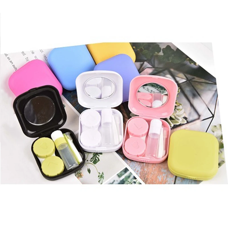 Portable Cute Contact Lenses Box Lens Case For Eyes Care Kit Candy Solid Color Glasses case Holder Container Gift For Women Men
Portable Cute Contact Lenses Box Lens Case For Eyes Care Kit Candy Solid Color Glasses case Holder Container Gift For Women Men