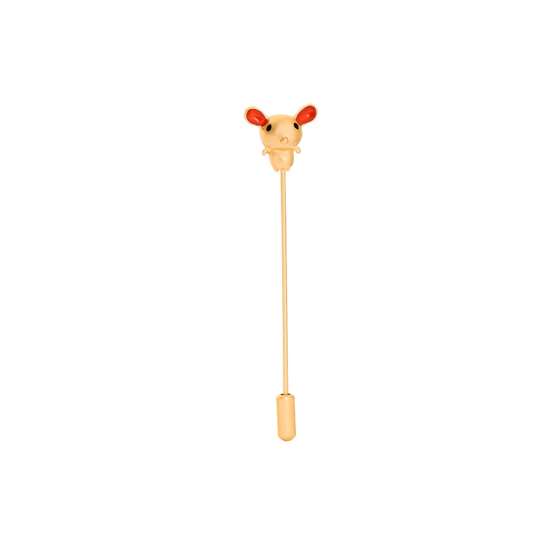 t912331 Chinese New Year Gift Cute Zodiac Animal Enamel Little Mouse Gold-plated Brooch
t912331 Chinese New Year Gift Cute Zodiac Animal Enamel Little Mouse Gold-plated Brooch