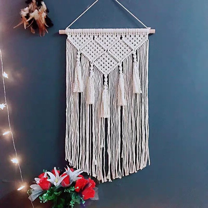 wholesale Handmade Boho Large Macrame Wall Hanging Wall Art Tapestry Wall Decoration, Natural
wholesale Handmade Boho Large Macrame Wall Hanging Wall Art Tapestry Wall Decoration, Natural