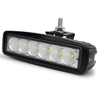 6LED 18W auto head lights LED Work Light Spot Led headlamp motorcycle headlights led work lamp for car, tractor, truck
