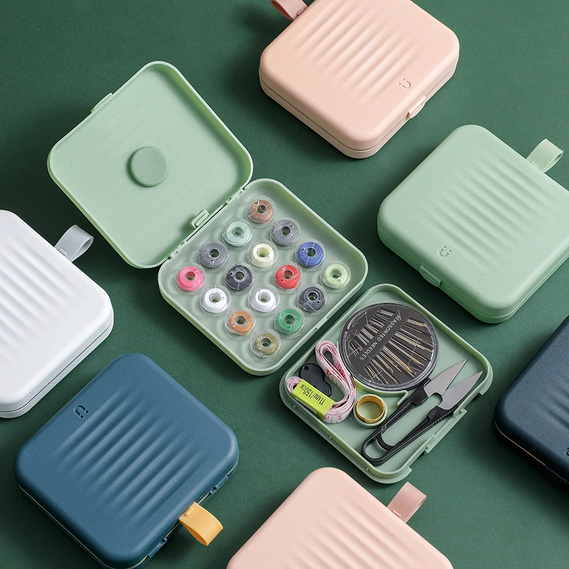 Hot amazon rortable magnetic sewing kit multifunctional needle and thread storage box sewing box, Pink,green.blue,white
Hot amazon rortable magnetic sewing kit multifunctional needle and thread storage box sewing box, Pink,green.blue,white
