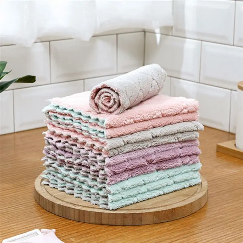 Super Absorbent Microfiber Kitchen Dish Cloth High-efficiency Tableware Household Cleaning Towel Kitchen Tools Gadgets, Multi-colors
Super Absorbent Microfiber Kitchen Dish Cloth High-efficiency Tableware Household Cleaning Towel Kitchen Tools Gadgets, Multi-colors
