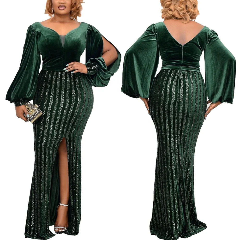 Fashion Women Sexy Party Host Split Ends Large Size Sequin Elegant Sexy Evening Dresses, Picture color
Fashion Women Sexy Party Host Split Ends Large Size Sequin Elegant Sexy Evening Dresses, Picture color
