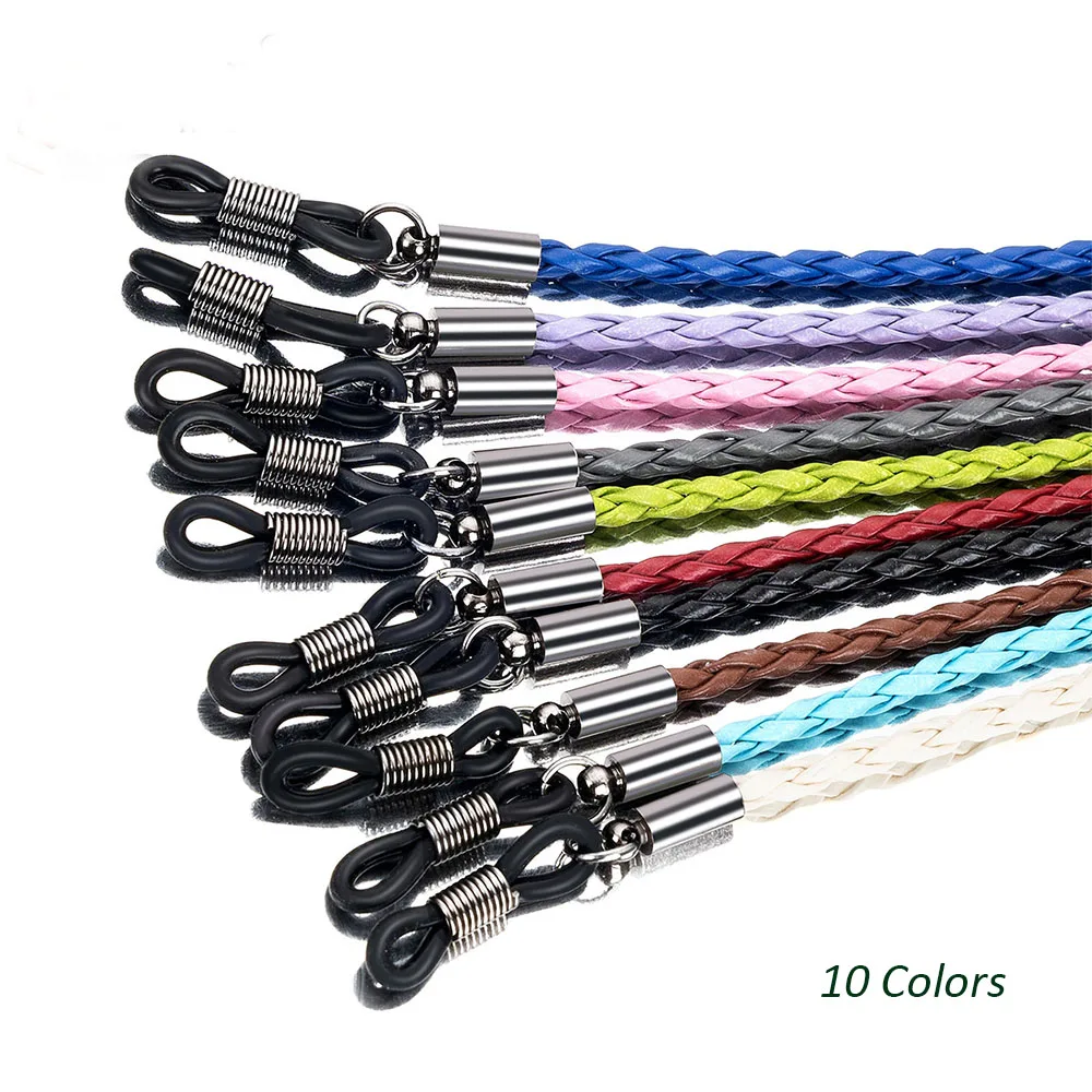 Fashionable Necklace Masking Holders Braided PU Cord Eyeglass Chains Masking chains, As picture
Fashionable Necklace Masking Holders Braided PU Cord Eyeglass Chains Masking chains, As picture