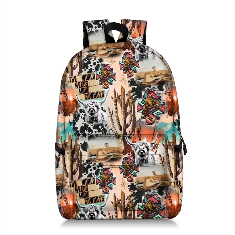 Hot Sale Personalized Customizable Pattern Travel School Cow Sunflower Turquoise Backpack
Hot Sale Personalized Customizable Pattern Travel School Cow Sunflower Turquoise Backpack