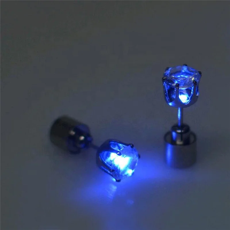 1pcs Light Up LED Stud Earrings Women Jewelry Glowing Crystal Stainless Ear Drops, Picture
1pcs Light Up LED Stud Earrings Women Jewelry Glowing Crystal Stainless Ear Drops, Picture