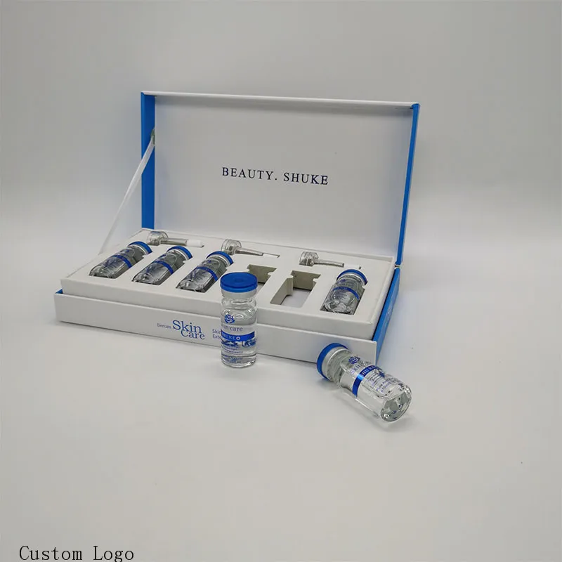 Private label korea skin care face serum microneedle ampoules egf peptide complex whitening powder kit cosmetic egf serum, Transparent color
Private label korea skin care face serum microneedle ampoules egf peptide complex whitening powder kit cosmetic egf serum, Transparent color