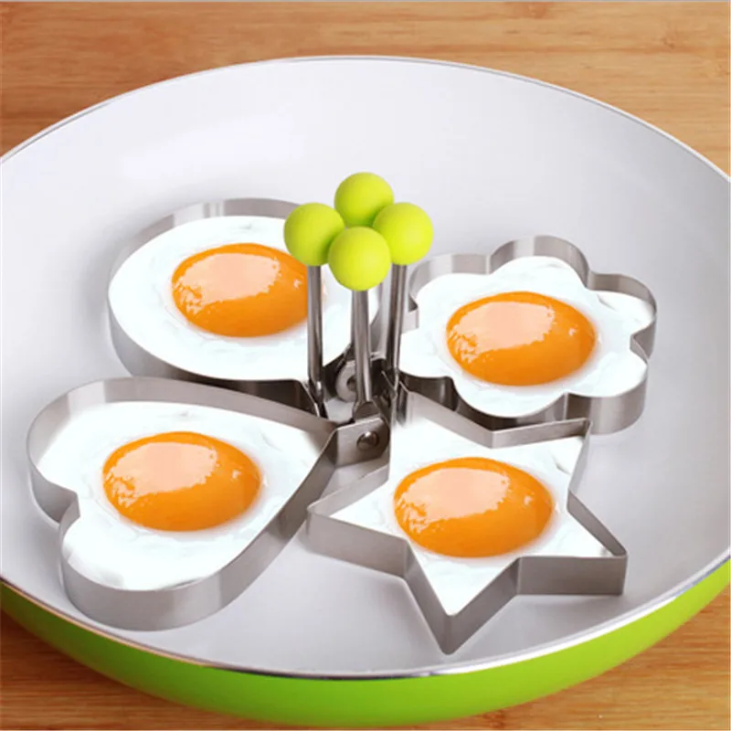 Useful Stainless Steel Fried Egg Mold Pancake Bread Fruit and Vegetable Shape Decoration
Useful Stainless Steel Fried Egg Mold Pancake Bread Fruit and Vegetable Shape Decoration