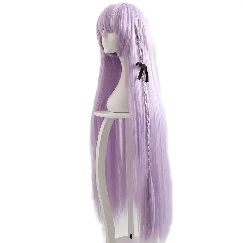 Kirigiri Kyouko wig male Purple long small wave chemical fiber wig for cosplay party Tokyo school
Kirigiri Kyouko wig male Purple long small wave chemical fiber wig for cosplay party Tokyo school
