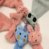 various animal Colorful Color bear wearing scarf Cute bath towel mini plush toys plush rabbit toy stuffed claw crane machine