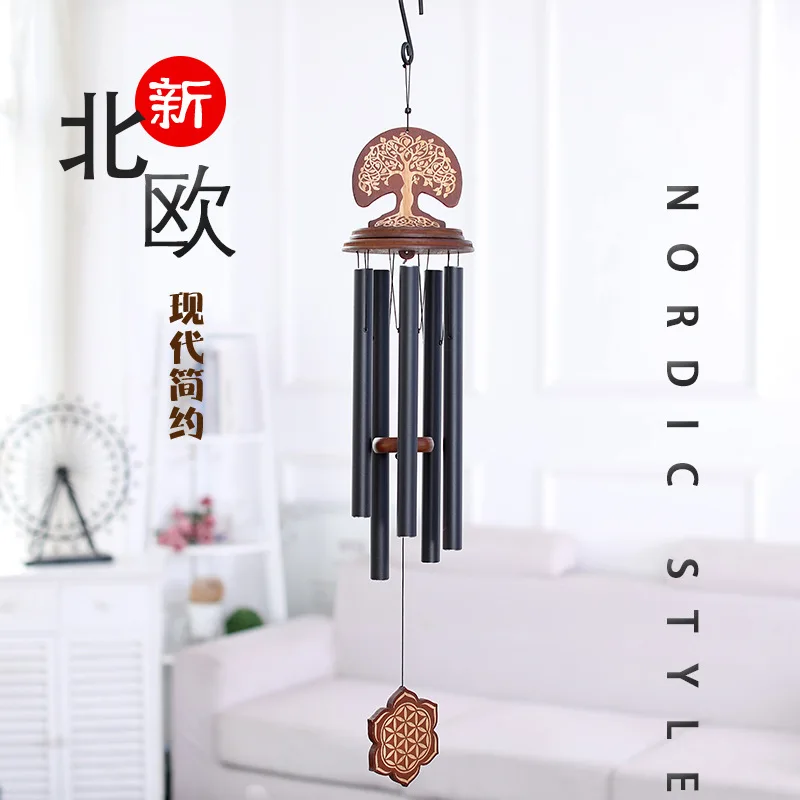 New European style 36 inch happy tree flower five-tube wind chime ornaments home metal aluminum tube decoration wind chime
New European style 36 inch happy tree flower five-tube wind chime ornaments home metal aluminum tube decoration wind chime