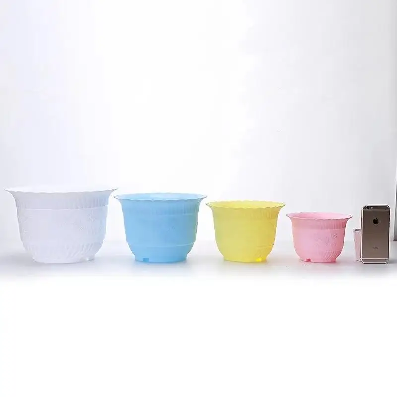 Factory Directly Wholesale Home Decorative Outdoor Garden Plastic Planter Flower Pots, Pink, light blue, orange, rose red, white, purple, green, yellow, red
Factory Directly Wholesale Home Decorative Outdoor Garden Plastic Planter Flower Pots, Pink, light blue, orange, rose red, white, purple, green, yellow, red
