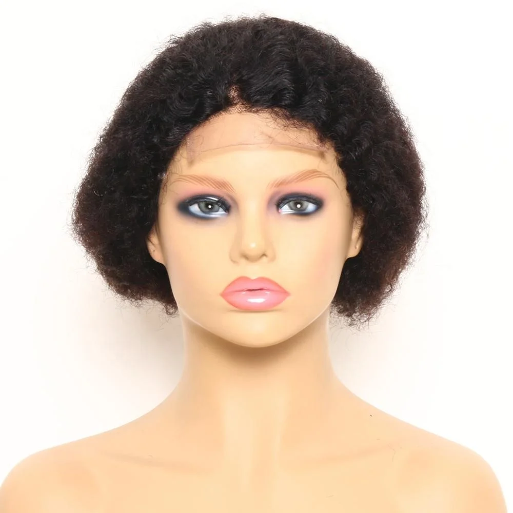 4x4 Lace Front 6'' Short Afro Curly Human Hair Wig Nature Color 100% Brazilian Human Hair Cosplay Wigs for black women
4x4 Lace Front 6'' Short Afro Curly Human Hair Wig Nature Color 100% Brazilian Human Hair Cosplay Wigs for black women