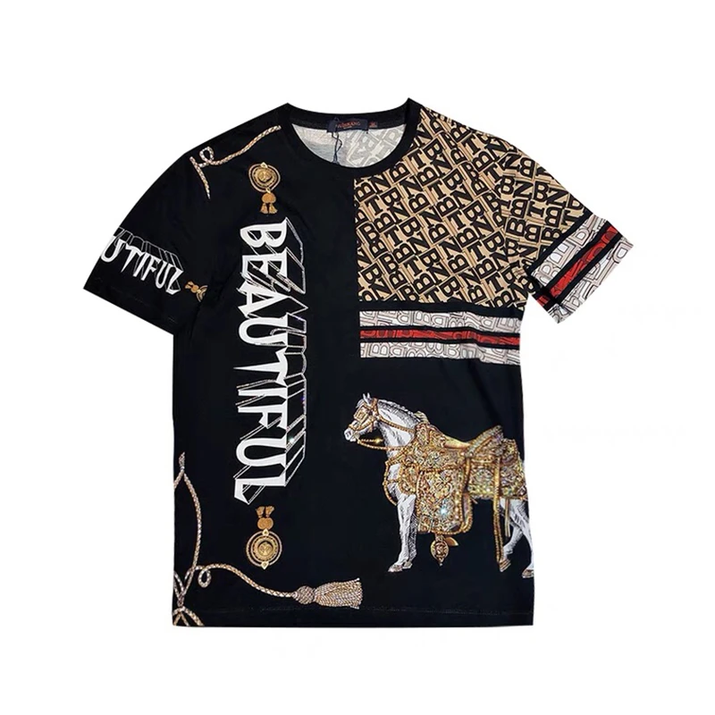 The best quality cotton men's t-shirtsHigh quality plus size European and American style men's t-shirts
The best quality cotton men's t-shirtsHigh quality plus size European and American style men's t-shirts