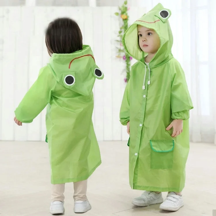 Wholesale children kids waterproof raincoats EVA rain coat, Yellow, red, pink, blue, green
Wholesale children kids waterproof raincoats EVA rain coat, Yellow, red, pink, blue, green