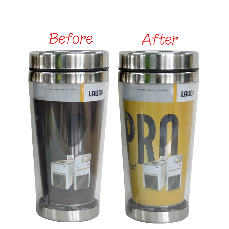 Stainless steel thermo travel tumbler double wall color change plastic coffee mug
Stainless steel thermo travel tumbler double wall color change plastic coffee mug