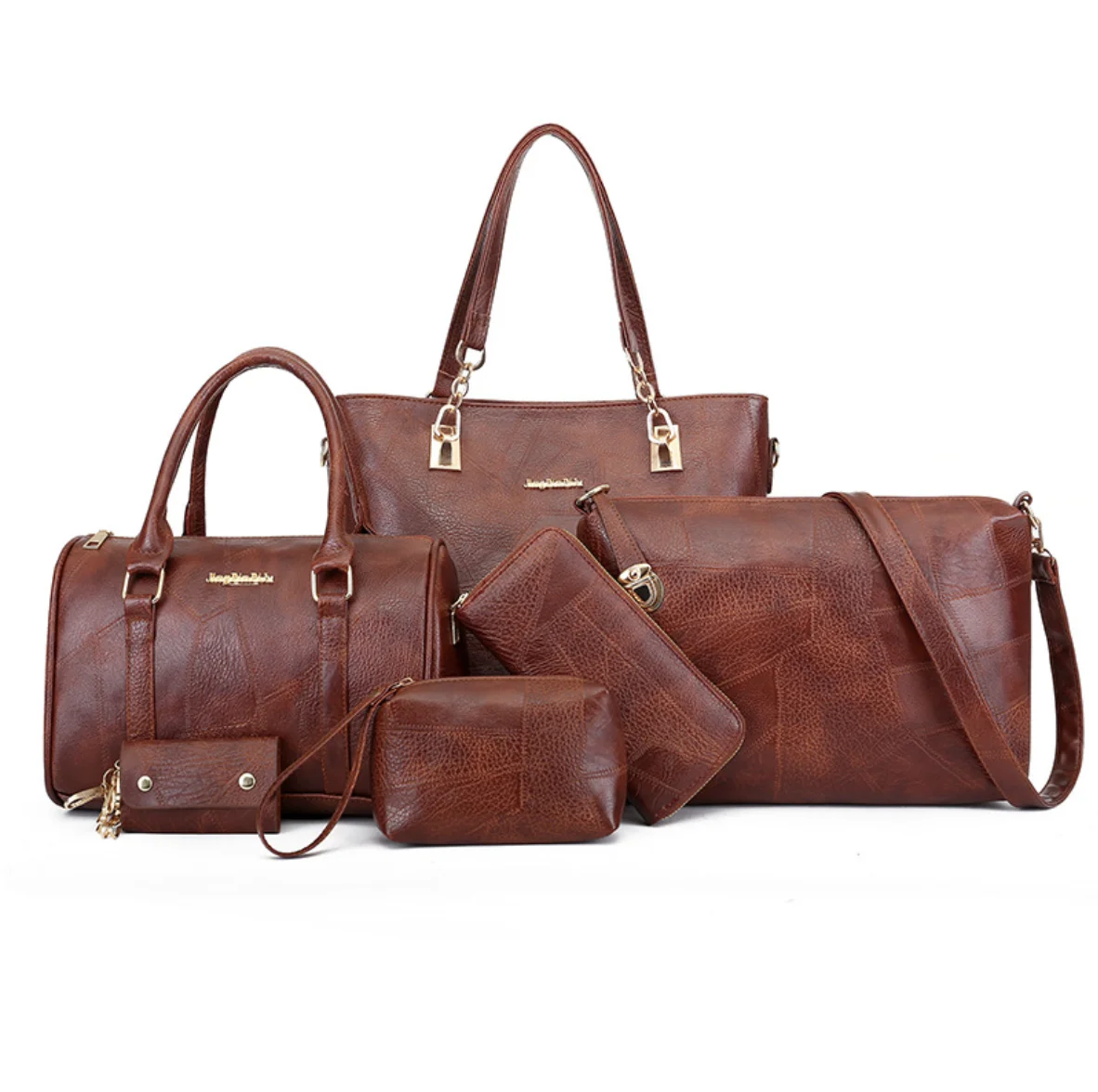 2019 famous brands tote pu leather Shoulder hand bag designer 6 pcs handbag set, Customizable
2019 famous brands tote pu leather Shoulder hand bag designer 6 pcs handbag set, Customizable