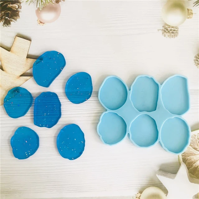 B933 DIY Shiny Resin Silicone Small Irregular Small Agate Tray Molds, Stock or customized
B933 DIY Shiny Resin Silicone Small Irregular Small Agate Tray Molds, Stock or customized